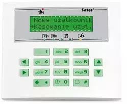 KLAVIATŪRA SIGNALIZACIJOS CENTRALEI INT-KLCDS-GR SATEL