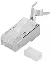 „Digitus“ modulinis kištukas apvaliam kabeliui, CAT 6A, 100 vnt. | AK-219604