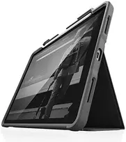 STM Dux Plus – dėklas, skirtas iPad Air 11" M2 (2024) / iPad Air 10,9" (5-4 gen.) (2022-2020) (juodas)