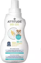 Attitude Jautrus odos Baby, Švelnus Baby Fabric Skalbimo skystis, 35 skalbimo, 1L