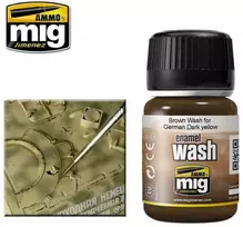 AMMO by MIG Jimenez AMMO MIG rudas sendinimo ploviklis vokiečių Dunkelgelb tankams, 35 ml