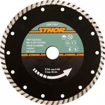 STHOR DIAMOND DISKAS 230 x 22,2 mm TURBO, SKLYGIAI BETONO PJOVYTI 08793