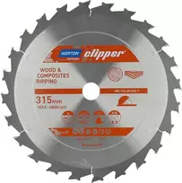 NORTON diskinis pjūklas 315 mm x 30 mm x 24z MEDIENOS IR ATB KOMPOZITAS (3,2 / 2,2)