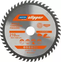 Pjovimo diskas medienai Norton 70184608097; 210x30 mmZ48