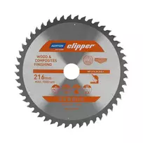 NORTON diskinis pjūklas 216 mm x 30 mm x 48z MEDIENA IR KOMPOZITINIS ATB Neg (2,6 / 1,6)