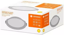 Bikuvalt 25W LED Įleidžiamas šviestuvas DL ALU DN, 3000K, baltas