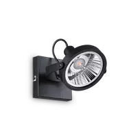 Lubinis šviestuvas Ideal Lux Ceiling lamp with 1 light GLIM, GU10, antracite