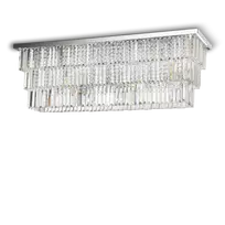 Lubinis šviestuvas Ideal Lux Ceiling lamp with 8 lights MARTINEZ, E14, juodas
