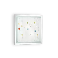 Lubinis šviestuvas Ideal Lux Ceiling lamp with 2 lights OCEAN, E27, juodas