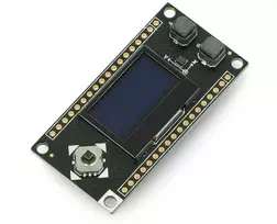 DFRobot OLED mėlynas ekranas 0.96' 128 x 64 px, I2C, skirtas FireBeetle