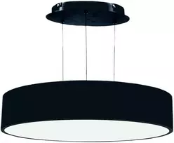 Pakabinamas šviestuvas Paviršinis / pakabinamas ant trosų apvalus LED šviestuvas 40W Juodas
