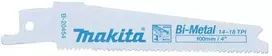 Makita Tiesinio pjūklo pjūkleliai BiM 100x0,9mm (14-18tpi), 5Vnt., plonam metalui 3.0-8.0mm, medžiui 10.0-50.0mm B-20454