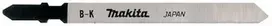 Makita Siaurapjūklio pjūkleliai B-K 75MM 5Vnt. Popieriui, kamšciui, gumai, odai. A-80416