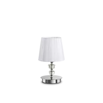 Ideal Lux Table lamp with 1 light PEGASO, E14, baltas