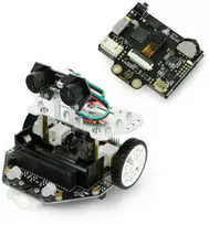 DFRobot micro:Maqueen Plus su HuskyLens, pažangi edukacinių robotų platforma, DFRobot MBT0021-EN-1