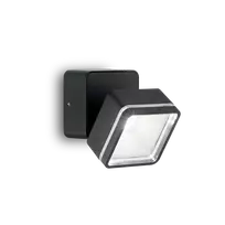 Sieninis šviestuvas Ideal Lux 7,3W wall lamp with 6 lights OMEGA, 4000K, juodas
