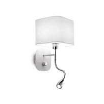 Pakabinamas šviestuvas Ideal Lux 1W wall lamp with 2 lights HOLIDAY, 3000K, baltas