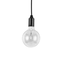 Pakabinamas šviestuvas Ideal Lux Suspended lamp with 1 light EDISON, E27, juodas