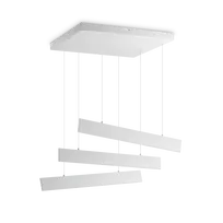 Pakabinamas šviestuvas Ideal Lux 50W suspended lamp with 3 lights DESK, 3000K, baltas