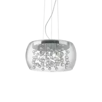 Pakabinamas šviestuvas Ideal Lux Suspended lamp with 5 lights AUDI-80, G9, transparent