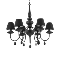 Pakabinamas šviestuvas Ideal Lux Suspended lamp with 6 lights BLANCHE, E14, baltas