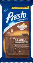 Drėgn.serv. med.pav."Presto Clean"baldams,72 vnt
