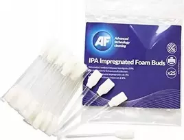 Valiklis Valymo lazdelės, impregnuotos IPA 99,7% x25 AF FOAMBUDS