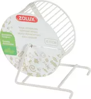 Zolux Metalinis žiurkėno ratukas graužikams 11 cm spalva smėlio