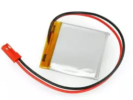 Akyga 1000mAh 1S 3.7V Li-Pol akumuliatorius - 36x36x7.5 mm