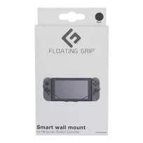 „Nintendo Switch“ konsolės sieninis laikiklis, pagamintas „FLOATING GRIP®“, juodas