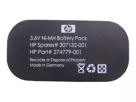 Hewlett Packard (HP) BTRY, NIMH,3.6V,500MAH **Refurbished** (Atnaujinta)