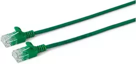 MicroConnect U/UTP CAT6A Slim 7.5M Žalias