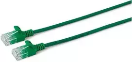 MicroConnect U/UTP CAT6A Slim 5M Žalias