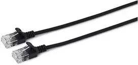 MicroConnect U / UTP CAT6A Slim 1.5M Juoda