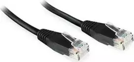 MicroConnect U / UTP CAT6 0.25M Juodas PVC