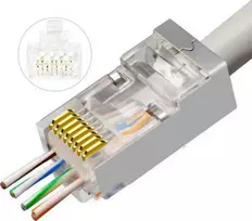 „MicroConnect“ modulinis EZ kištukas RJ45 CAT6a