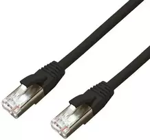 MicroConnect CAT6A S/FTP 7.5m Juodas LSZH