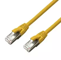 MicroConnect CAT6A S / FTP 20m geltonasis LSZH