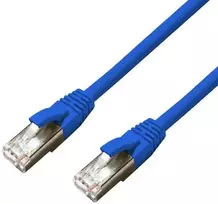 MicroConnect CAT6A S / FTP 10m Mėlyna LSH