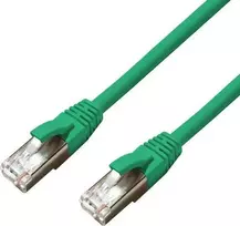 MicroConnect CAT6A S / FTP 10m Žalias LSH