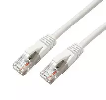 MicroConnect CAT6A UTP 20m Baltas LSZH