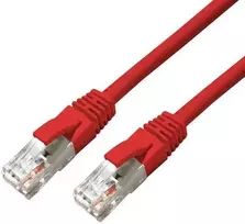 MicroConnect CAT6A UTP 20m Raudona LSZH
