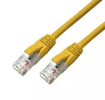 MicroConnect CAT6A UTP 5m Geltona LSZH