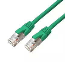 MicroConnect CAT6A UTP 0.5m Žalias LSZH