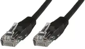 MicroConnect U / UTP CAT6 30M Juodas PVC