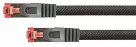 Python Series PYTHON Python 8063PY-005S kabelis sieciowy Juodas 0,5 m Cat6 SF/UTP (S-FTP)