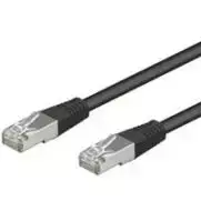 „Goobaya“ jungiamasis laidas, CAT5e, SF/UTP, 3 m, juodas (68671)
