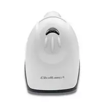QOLTEC 50865 Brūkšninių kodų skaitytuvas 1D CCD USB Baltas