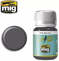 AMMO by MIG Jimenez AMMO MIG PANEL LINE WASH tamsiai pilkas sendinimo skystis 35 ml