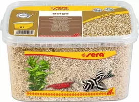 Sera Žvyras Smėlio spalvos akvariumo žvyras, 2 - 4 mm, 6 l, smėlio spalvos